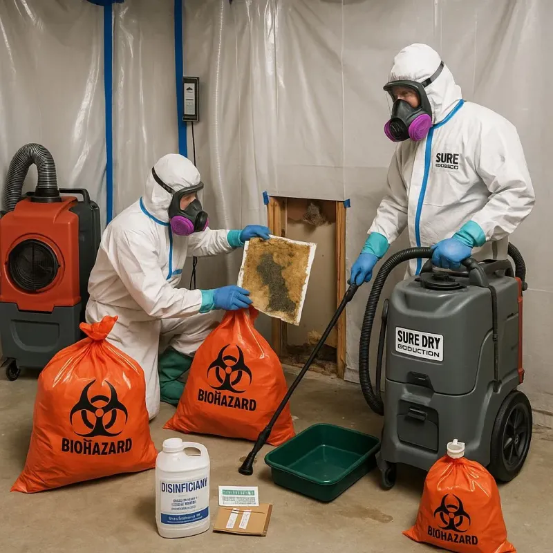 Contaminated Water Handling Protocols process in Saluda, SC