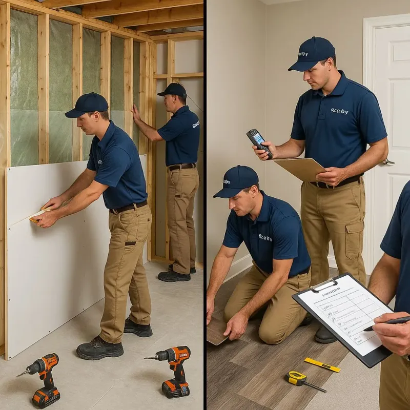 Repairs and Reconstruction process in Saluda, SC